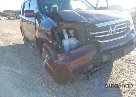 2013 Honda Pilot Touring from USA, damaged, VIN 5FNYF3H92DB025561